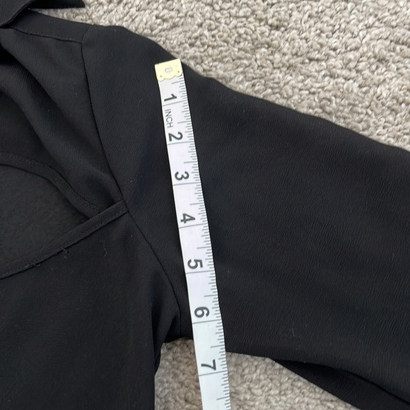 Nordstrom MinkPink Sheer Cut Out Blouse - Picture 11 of 13